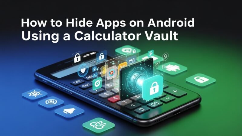 How to Hide Apps on Android Using a Calculator Vault
